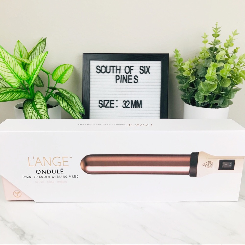 NIB L’ange Ondulé 32mm titanium hair curling wand